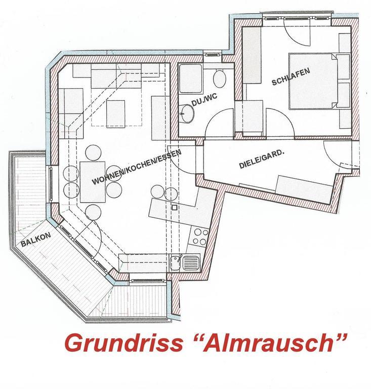 Am Schwand Apartamento Grän Exterior foto